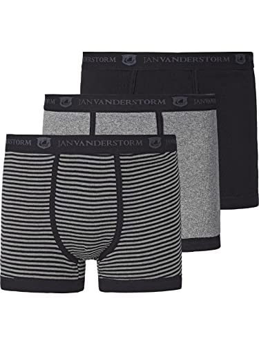 Jan Vanderstorm Herren 3er Pack Retropant Jasiel grau, 18 von Jan Vanderstorm