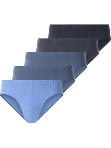 Jan Vanderstorm Herren 5er Pack Sportslip Erblin dunkelblau, 22 von Jan Vanderstorm