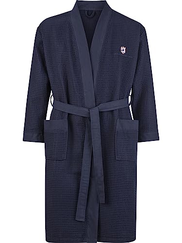 Jan Vanderstorm Herren Bademantel Aretti dunkelblau, 5XL (XXXXXL) - 72/74 von Jan Vanderstorm