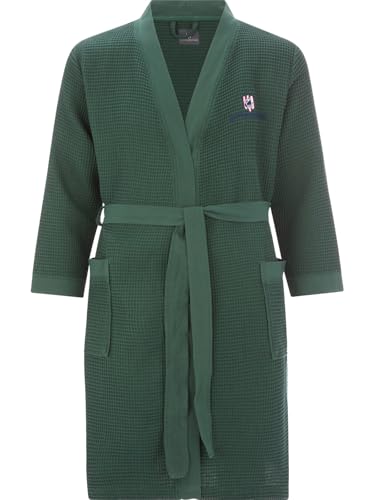 Jan Vanderstorm Herren Bademantel Aretti dunkelgrün, 4XL (XXXXL) - 68/70 von Jan Vanderstorm