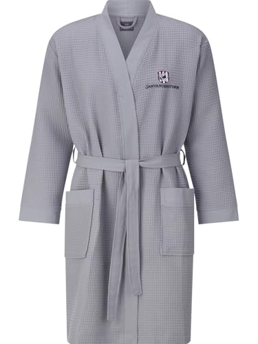 Jan Vanderstorm Herren Bademantel Aretti grau, 76/78 von Jan Vanderstorm