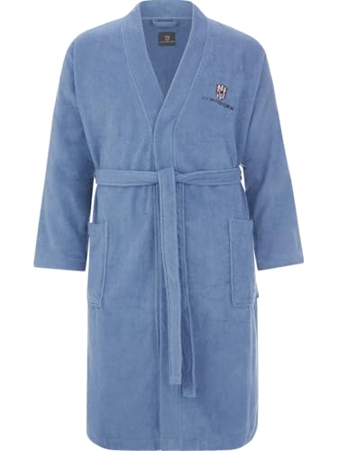 Jan Vanderstorm Herren Bademantel Janning blau, 4XL (XXXXL) - 68/70 von Jan Vanderstorm