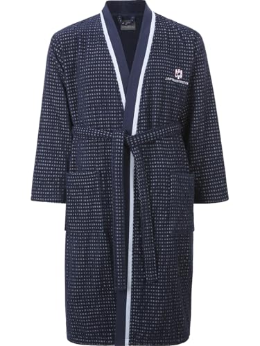 Jan Vanderstorm Herren Bademantel Trifred dunkelblau, 6XL (XXXXXXL) - 76/78 von Jan Vanderstorm