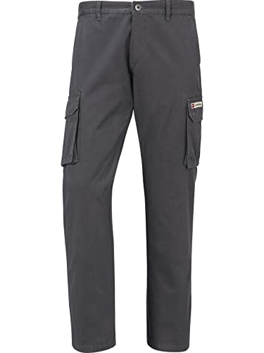 Jan Vanderstorm Herren Cargohose Steen dunkelgrau 2XL (XXL) - 62 von Jan Vanderstorm