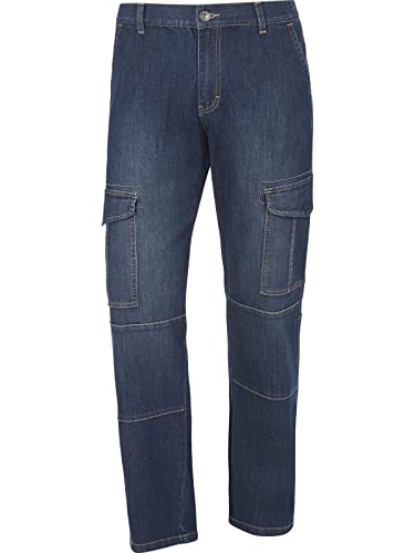 Jan Vanderstorm Herren Cargojeans Elmo blau 3XL (XXXL) - 33 von Jan Vanderstorm