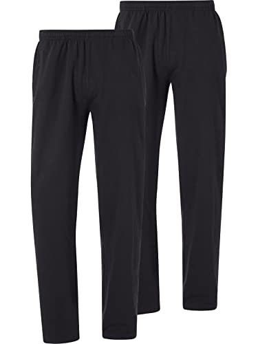 Jan Vanderstorm Herren Doppelpack Jogginghose Narve schwarz XL - 56/58 von Jan Vanderstorm