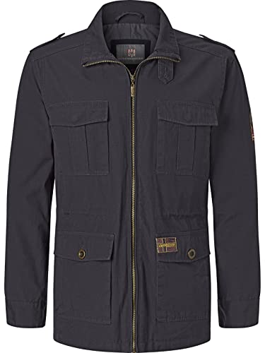 Jan Vanderstorm Herren Fieldjacket Bror schwarz 3XL (XXXL) - 66 von Jan Vanderstorm