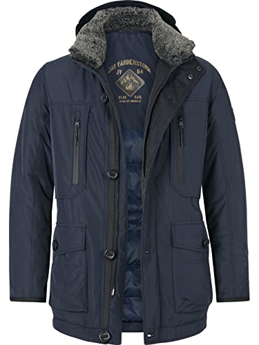 Jan Vanderstorm Herren Funktionsjacke Botulfr dunkelblau, 4XL (XXXXL) - 68 von Jan Vanderstorm