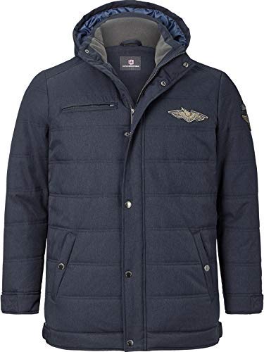 Jan Vanderstorm Herren Jacke Juhapekka (Herbstjacke, Winterjacke) dunkelblau 5XL (XXXXXL) - 72 von Jan Vanderstorm