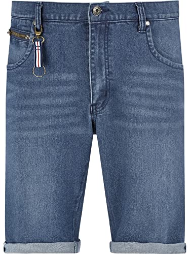Jan Vanderstorm Herren Jeansbermuda Ditmann blau, 4XL (XXXXL) - 68 von Jan Vanderstorm
