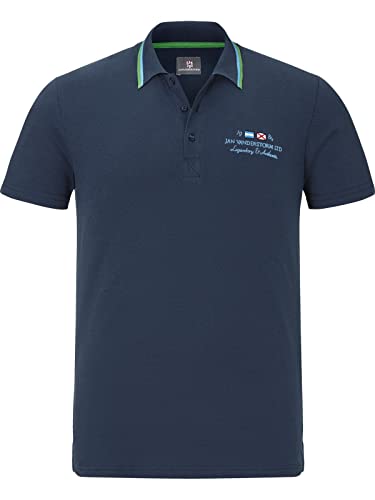 Jan Vanderstorm Herren Poloshirt Hjord dunkelblau 5XL (XXXXXL) - 72/74 von Jan Vanderstorm