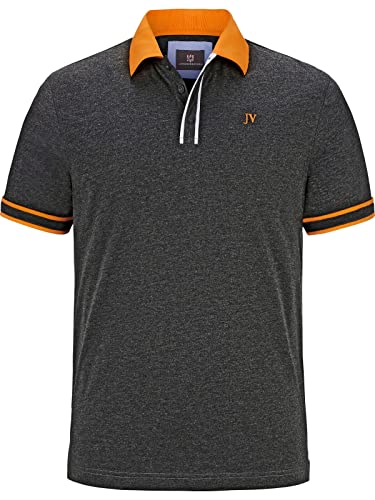 Jan Vanderstorm Herren Poloshirt Isfried dunkelgrau L - 52/54 von Jan Vanderstorm