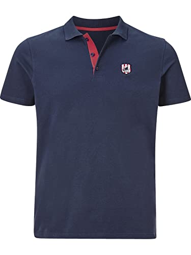 Jan Vanderstorm Herren Poloshirt Nisse dunkelblau L - 52/54 von Jan Vanderstorm