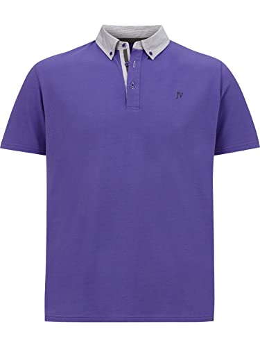 Jan Vanderstorm Herren Poloshirt Njal lila 2XL (XXL) - 60/62 von Jan Vanderstorm