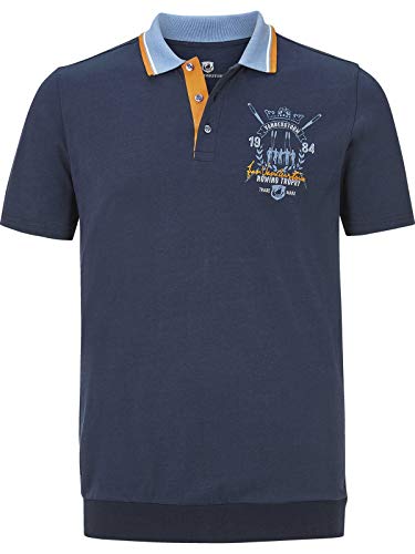 Jan Vanderstorm Herren Poloshirt Orvar dunkelblau, 4XL (XXXXL) - 68/70 von Jan Vanderstorm