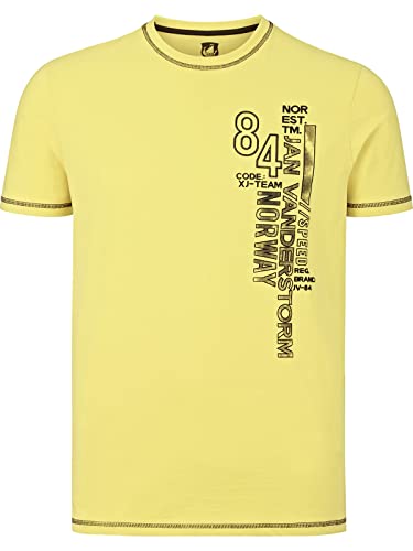 Jan Vanderstorm Herren T-Shirt Barrit gelb L - 52/54 von Jan Vanderstorm