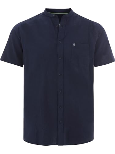 Jan Vanderstorm Herren Kurzarmhemd Albart dunkelblau, XL - 43/44 von Jan Vanderstorm