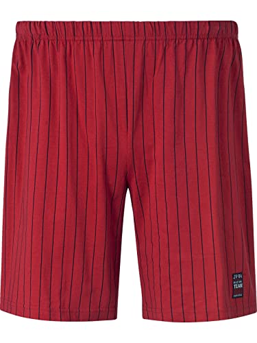 Jan Vanderstorm Herren Kurze Schlafhose Baro rot 4XL (XXXXL) - 68/70 von Jan Vanderstorm