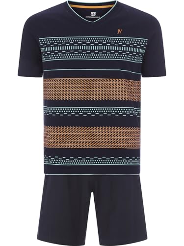 Jan Vanderstorm Herren Kurzer Schlafanzug Rudewin dunkelblau, 68/70 von Jan Vanderstorm