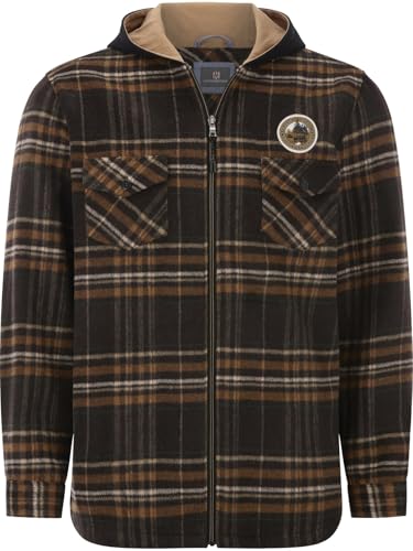 Jan Vanderstorm Herren Outdoorhemd Faape braun, 4XL (XXXXL) - 49/50 von Jan Vanderstorm