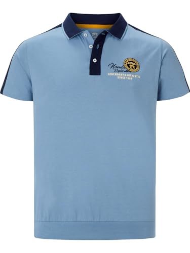 Jan Vanderstorm Herren Poloshirt Egron blau, 6XL (XXXXXXL) - 76/78 von Jan Vanderstorm