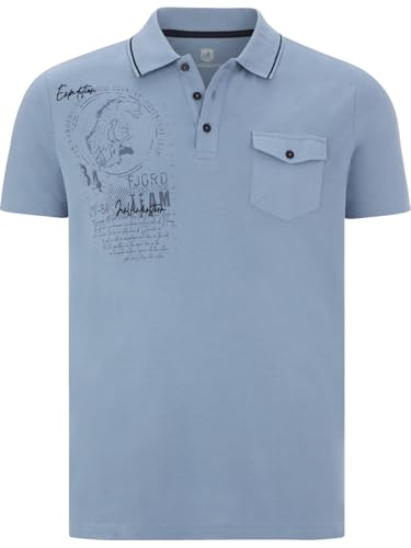 Jan Vanderstorm Herren Poloshirt Fjodor hellblau, 2XL (XXL) - 60/62 von Jan Vanderstorm