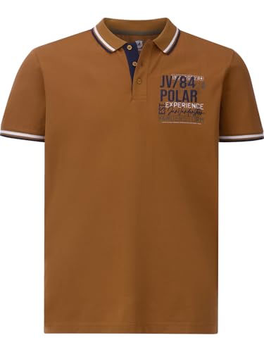 Jan Vanderstorm Herren Poloshirt Fretu dunkelorange, 76/78 Jan Vanderstorm Herren Poloshirt Fretu dunkelorange, 76/78 von Jan Vanderstorm