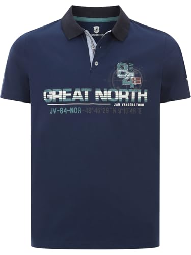 Jan Vanderstorm Herren Poloshirt Gizur Royalblau, XL - 56/58 Jan Vanderstorm Herren Poloshirt Gizur Royalblau, XL - 56/58 von Jan Vanderstorm