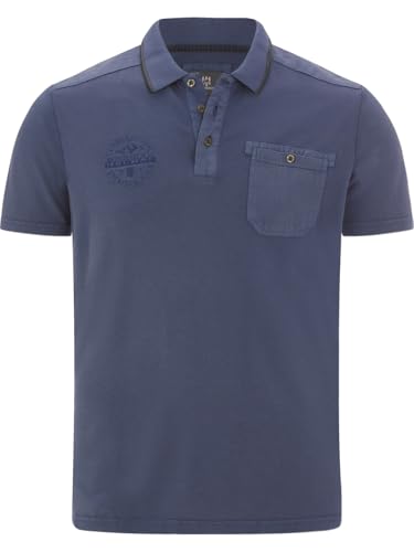 Jan Vanderstorm Herren Poloshirt Gunhelm blau, 3XL (XXXL) - 64/66 von Jan Vanderstorm