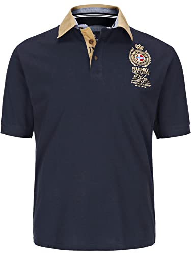 Jan Vanderstorm Herren Poloshirt Joakim dunkelblau, 2XL (XXL) - 60/62 von Jan Vanderstorm