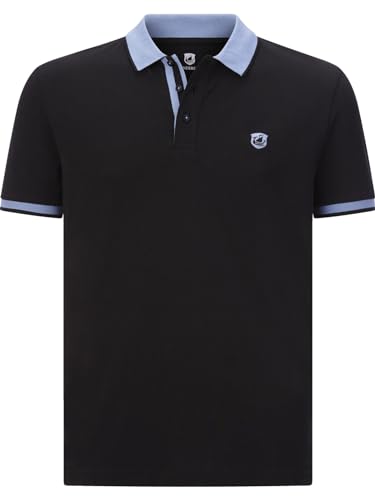Jan Vanderstorm Herren Poloshirt Lavrans schwarz, 3XL (XXXL) - 64/66 von Jan Vanderstorm