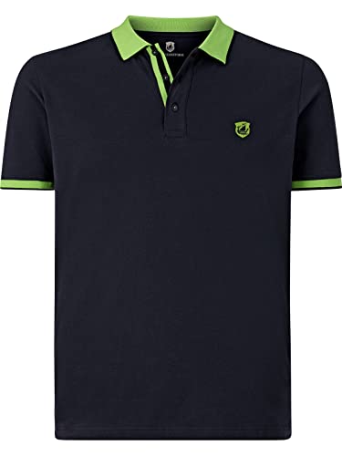 Jan Vanderstorm Herren Poloshirt Lavrans schwarz 3XL (XXXL) - 64/66 von Jan Vanderstorm