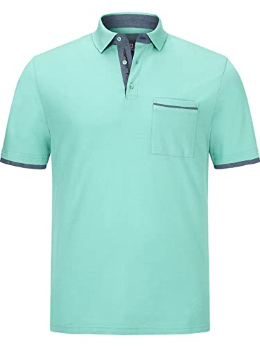 Jan Vanderstorm Herren Poloshirt Melker türkis, 2XL (XXL) - 60/62 von Jan Vanderstorm