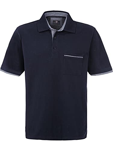 Jan Vanderstorm Herren Poloshirt Melker dunkelblau 3XL (XXXL) - 64/66 von Jan Vanderstorm