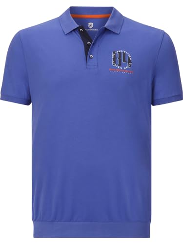 Jan Vanderstorm Herren Poloshirt Topi Royalblau 2XL (XXL) - 60/62 von Jan Vanderstorm