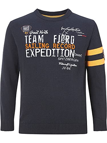 Jan Vanderstorm Herren Pullover Jesper dunkelblau, L - 52/54 von Jan Vanderstorm