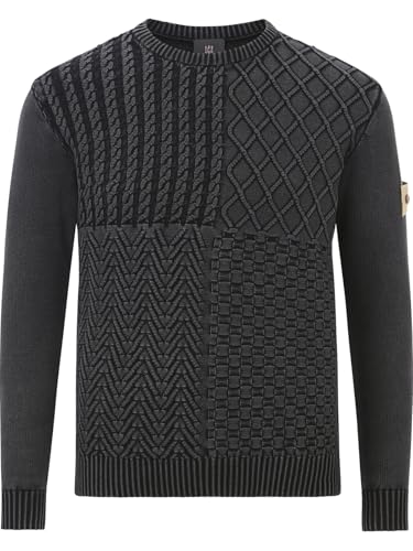 Jan Vanderstorm Herren Pullover Rabbe schwarz, 3XL (XXXL) - 64/66 von Jan Vanderstorm