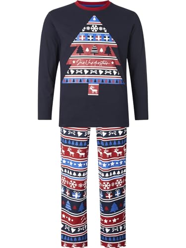 Jan Vanderstorm Herren Schlafanzug Erilert dunkelblau, L - 52/54 von Jan Vanderstorm