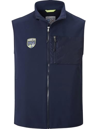 Jan Vanderstorm Herren Softshell Weste Demetri dunkelblau, 58 von Jan Vanderstorm