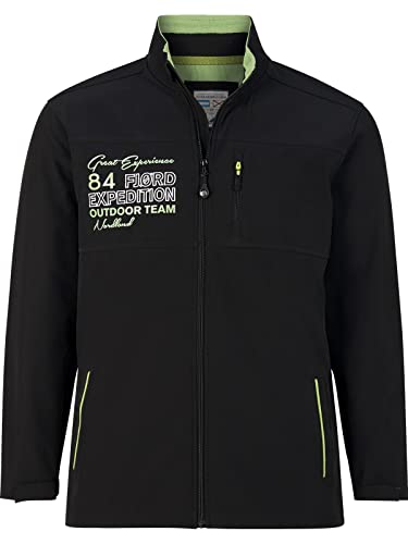 Jan Vanderstorm Herren Softshelljacke Teemu schwarz, 60 von Jan Vanderstorm