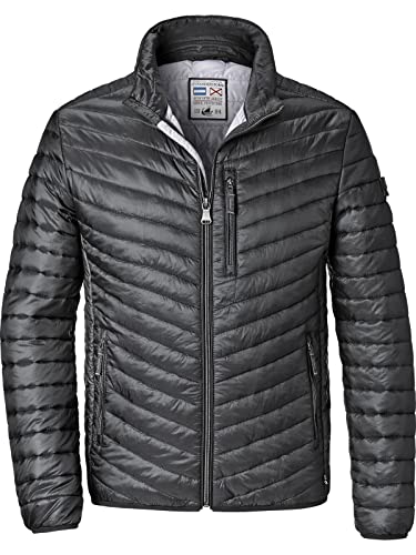 Jan Vanderstorm Herren Steppjacke Dankrad grau XL - 56/58 von Jan Vanderstorm