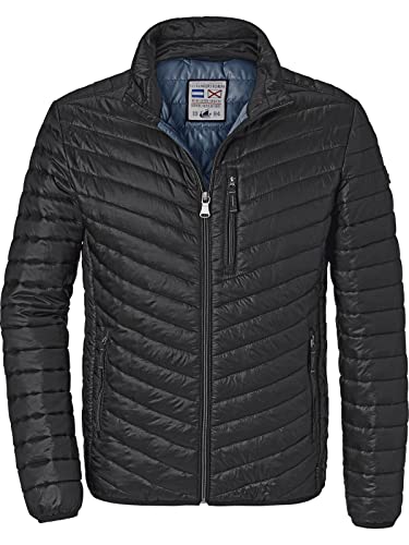 Jan Vanderstorm Herren Steppjacke Dankrad schwarz 4XL (XXXXL) - 68/70 von Jan Vanderstorm