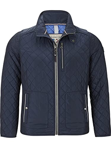 Jan Vanderstorm Herren Steppjacke Jonas (Übergangsjacke, Herrenjacke) dunkelblau 2XL (XXL) - 62 von Jan Vanderstorm