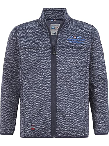 Jan Vanderstorm Herren Strickfleecejacke Kolmund dunkelblau, 4XL (XXXXL) - 68/70 von Jan Vanderstorm