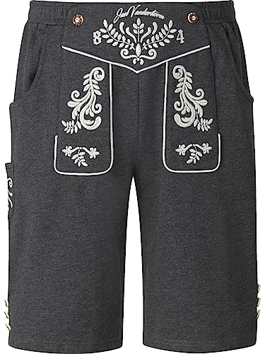 Jan Vanderstorm Herren Sweatbermuda Dennik Kurze Hose Casual Shorts dunkelgrau L - 52/54 Dunkelgrau L - 52/54 von Jan Vanderstorm