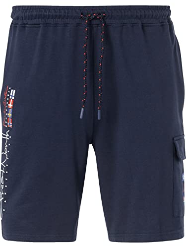 Jan Vanderstorm Herren Sweatbermuda Harthaknut dunkelblau, 3XL (XXXL) - 64/66 von Jan Vanderstorm