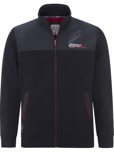 Jan Vanderstorm Herren Sweatjacke Aspian dunkelblau, XL - 56/58 von Jan Vanderstorm