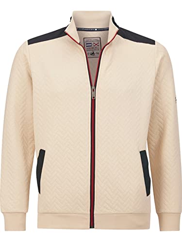 Jan Vanderstorm Herren Sweatjacke Heimo beige, 2XL (XXL) - 60/62 von Jan Vanderstorm