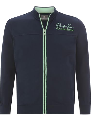 Jan Vanderstorm Herren Sweatjacke Javald dunkelblau, 5XL (XXXXXL) - 72/74 von Jan Vanderstorm