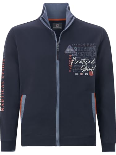 Jan Vanderstorm Herren Sweatjacke Lindsen dunkelblau, 76/78 von Jan Vanderstorm